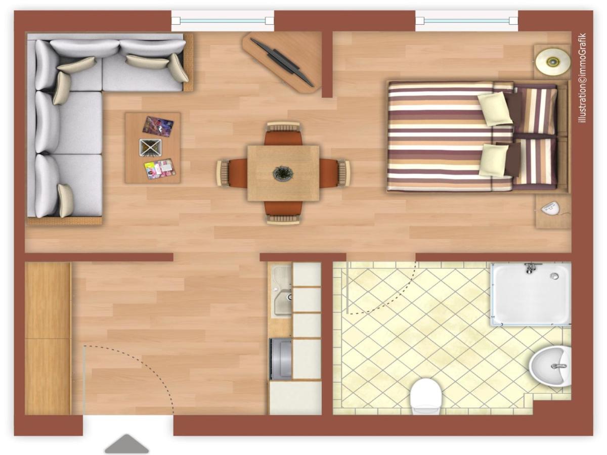 Alpenlodge, Ferienwohnung 6 티어제 외부 사진
